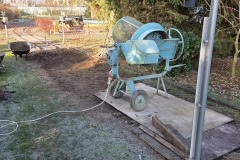 Rekonstrukce kolejového úseku.