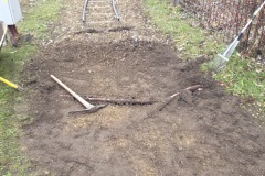 Rekonstrukce kolejového úseku.