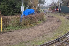 Rekonstrukce kolejového úseku.